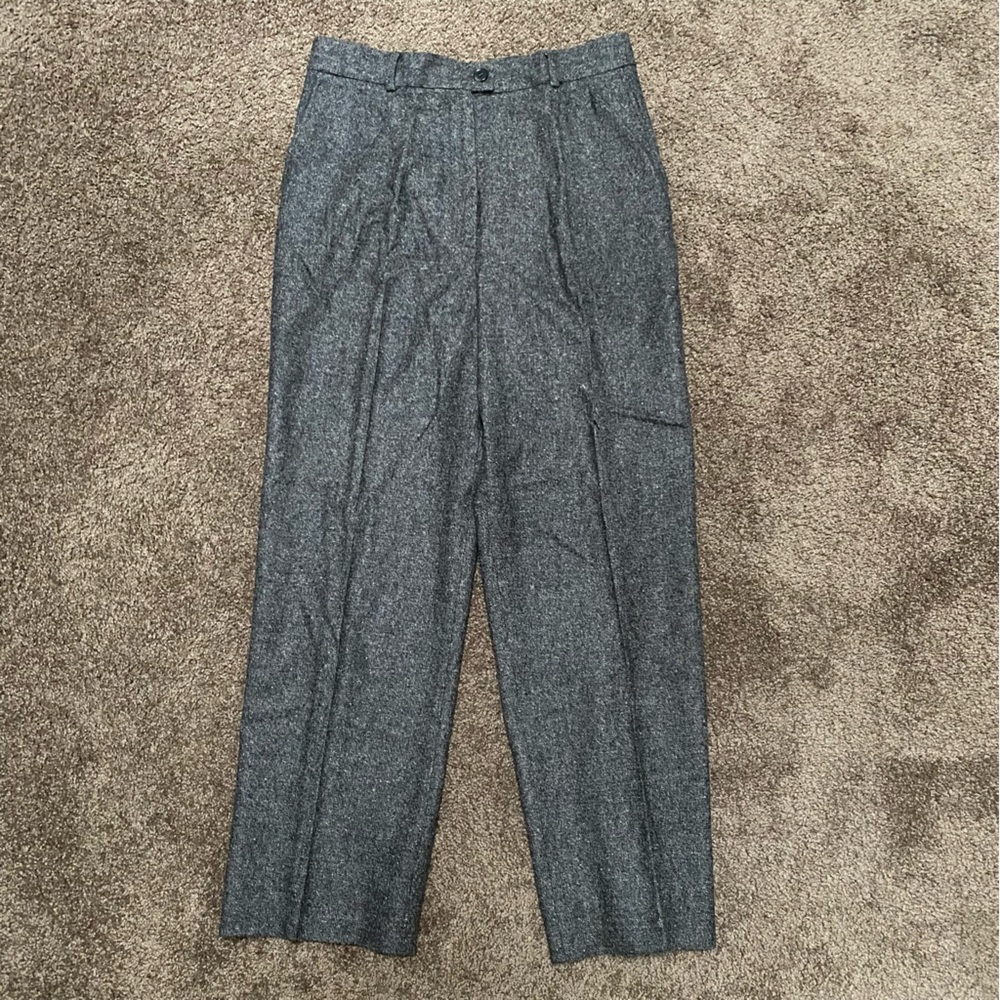 Bernard Zins Size 8 Textured Pants